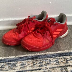 Adidas Stella McCartney Barricade 2017 - orange/white/solar red sz. 7